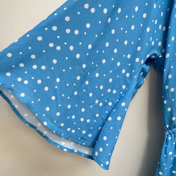 Blue Life Polka Dot Nirvana Jumper Size M - Picture 3 of 6